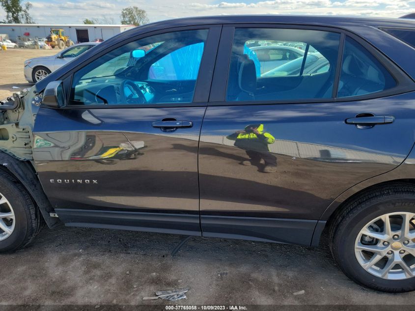 2022 CHEVROLET EQUINOX LS - 3GNAXHEV2NS246476