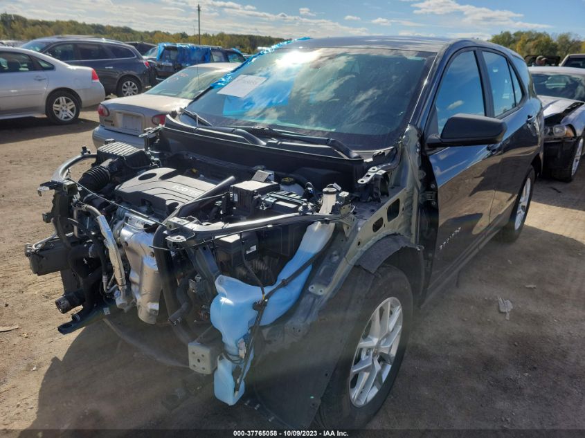 2022 CHEVROLET EQUINOX LS - 3GNAXHEV2NS246476