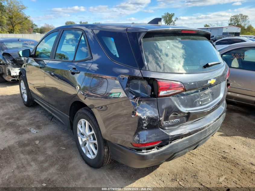 2022 CHEVROLET EQUINOX LS - 3GNAXHEV2NS246476
