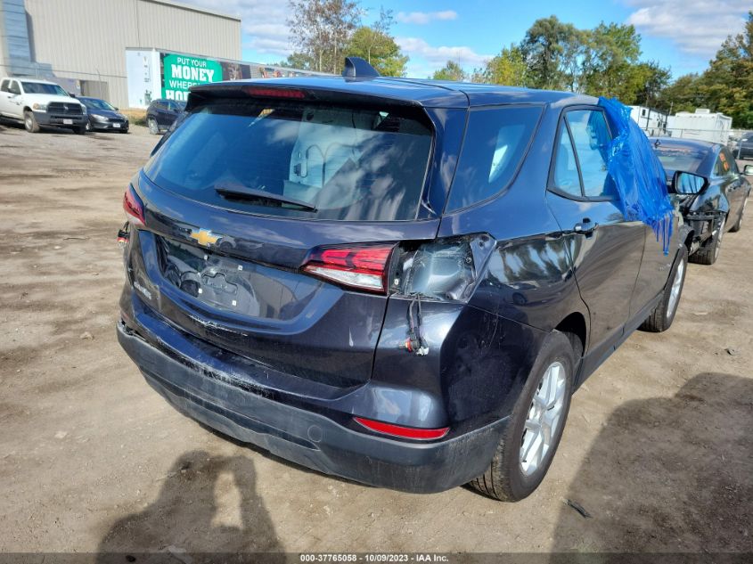 2022 CHEVROLET EQUINOX LS - 3GNAXHEV2NS246476