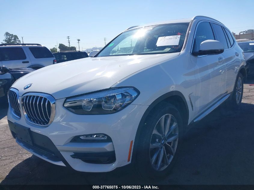 5UXTR7C51KLF33500 2019 BMW X3, photo no. 2