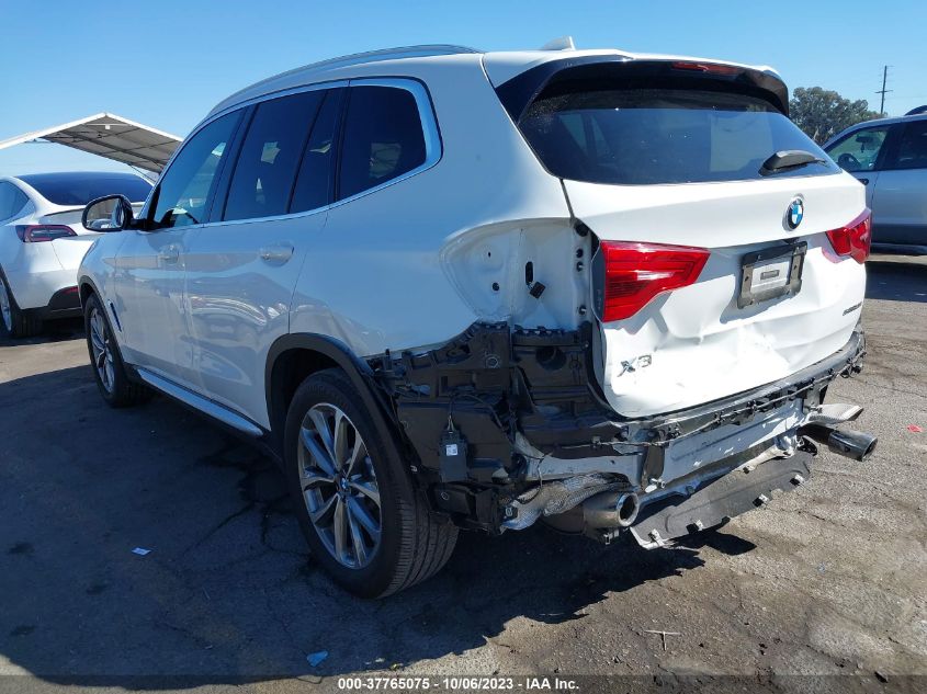 5UXTR7C51KLF33500 2019 BMW X3, photo no. 3