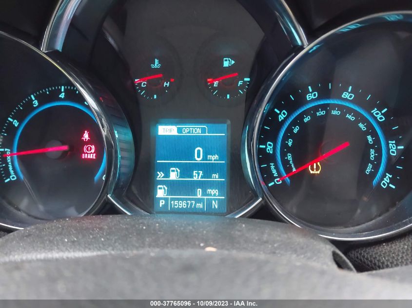 2013 CHEVROLET CRUZE 4D 1LT - 1G1TC5SB4D7118978