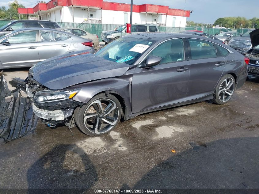 VIN 1HGCV1F34LA157150 2020 HONDA ACCORD SEDAN SPORT