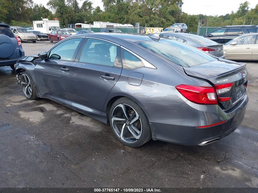 VIN 1HGCV1F34LA157150 2020 HONDA ACCORD SEDAN SPORT