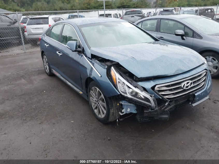 2015 HYUNDAI SONATA 2.4L SPORT - 5NPE34AF7FH235787