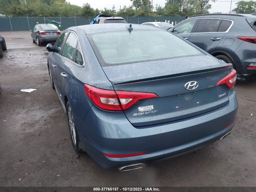 2015 HYUNDAI SONATA 2.4L SPORT - 5NPE34AF7FH235787