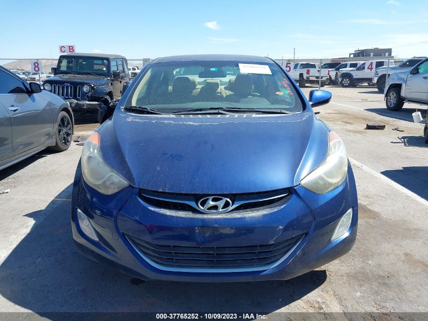 2013 HYUNDAI ELANTRA GLS - KMHDH4AE6DU713409