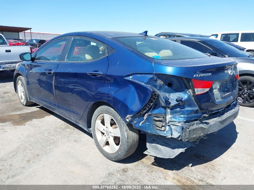 2013 HYUNDAI ELANTRA GLS - KMHDH4AE6DU713409