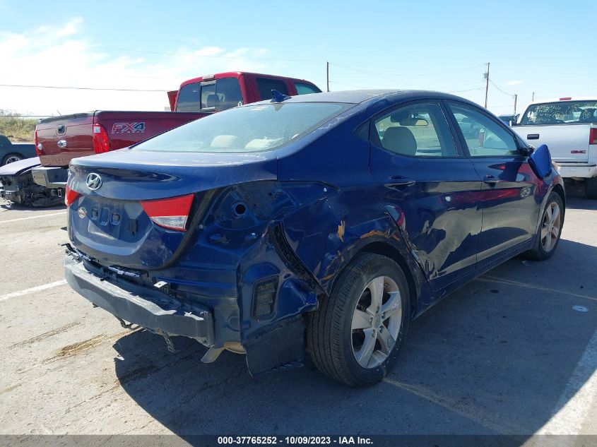 2013 HYUNDAI ELANTRA GLS - KMHDH4AE6DU713409