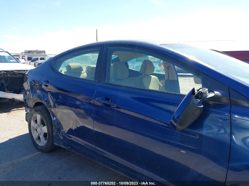 2013 HYUNDAI ELANTRA GLS - KMHDH4AE6DU713409