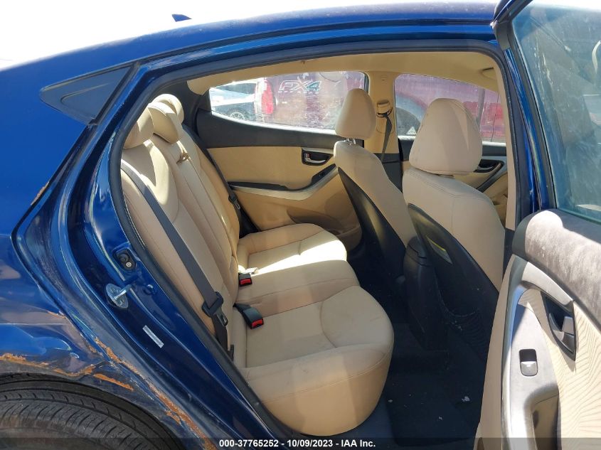 2013 HYUNDAI ELANTRA GLS - KMHDH4AE6DU713409