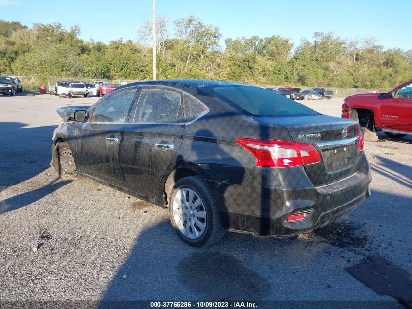 2019 NISSAN SENTRA S - 3N1AB7AP2KY231898