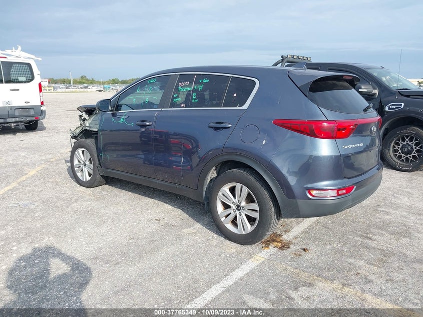 VIN KNDPM3ACXH7073280 2017 KIA SPORTAGE LX