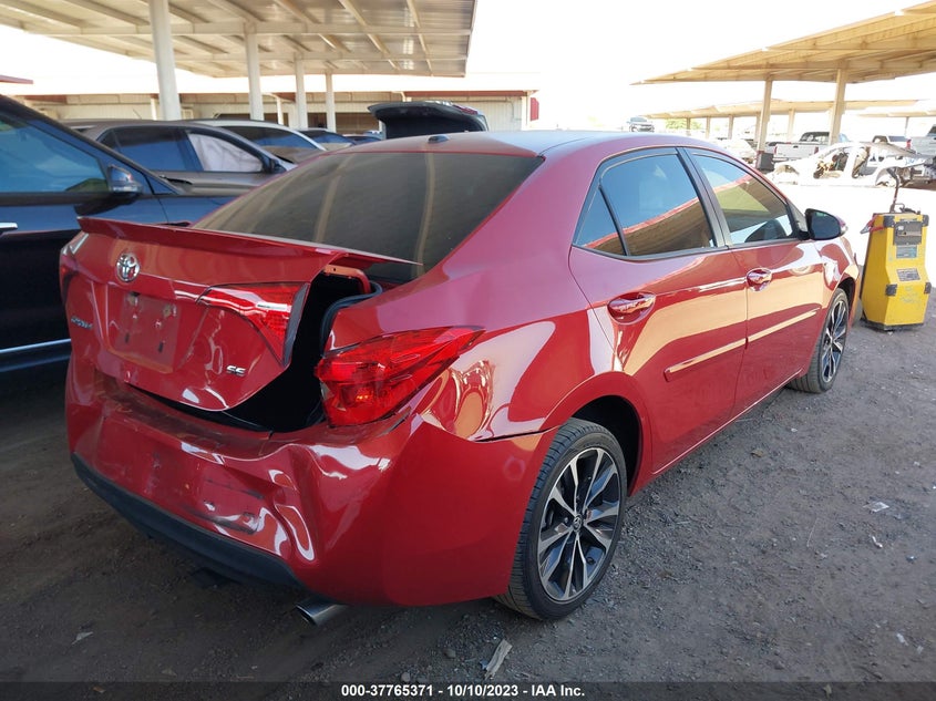 VIN 2T1BURHEXJC016697 2018 TOYOTA COROLLA L/LE/XLE/SE/XSE