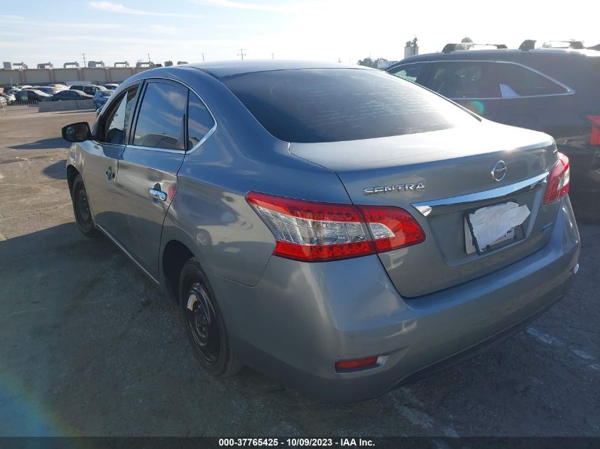 2013 NISSAN SENTRA SV - 3N1AB7APXDL663879