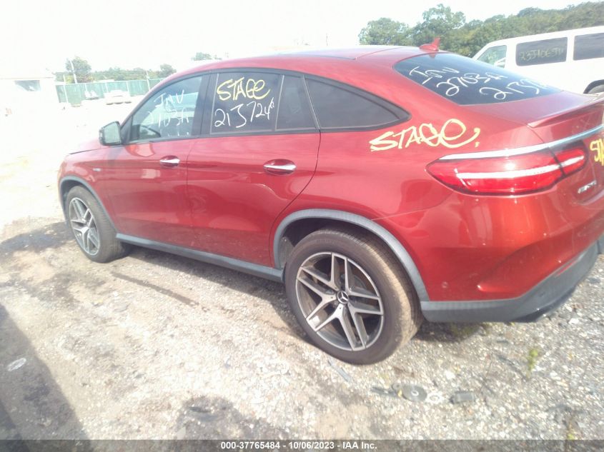 2018 MERCEDES-BENZ GLE AMG GLE 43 4JGED6EB2JA092873
