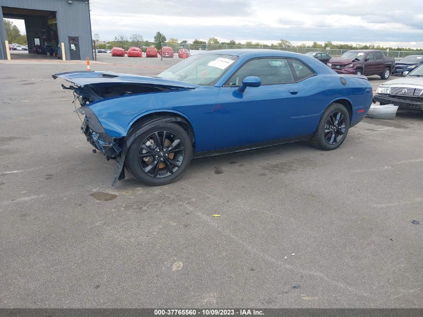 2022 DODGE CHALLENGER SXT - 2C3CDZGG7NH212460