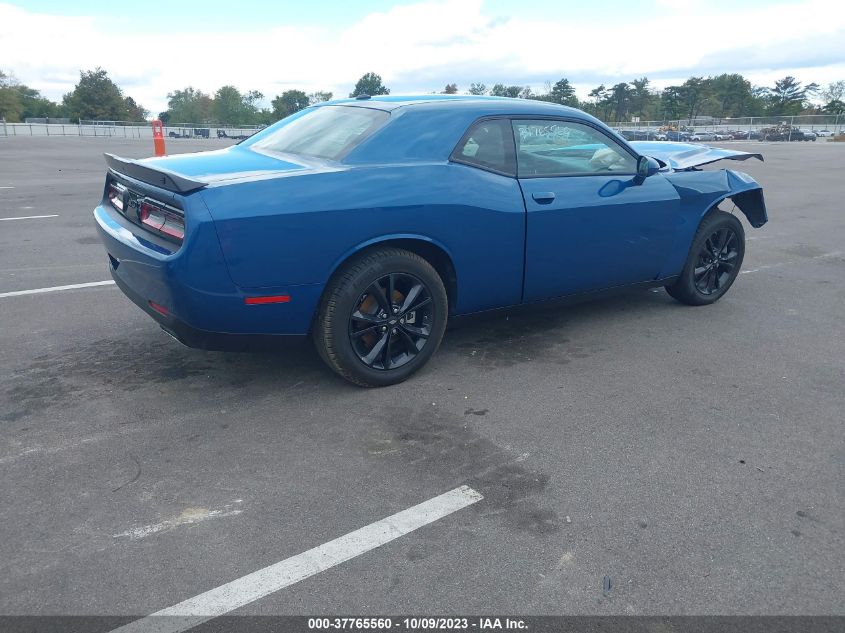 2022 DODGE CHALLENGER SXT - 2C3CDZGG7NH212460