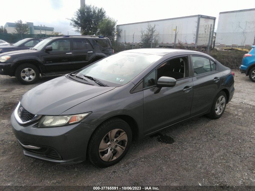 2015 HONDA CIVIC SEDAN LX - 19XFB2F53FE264770