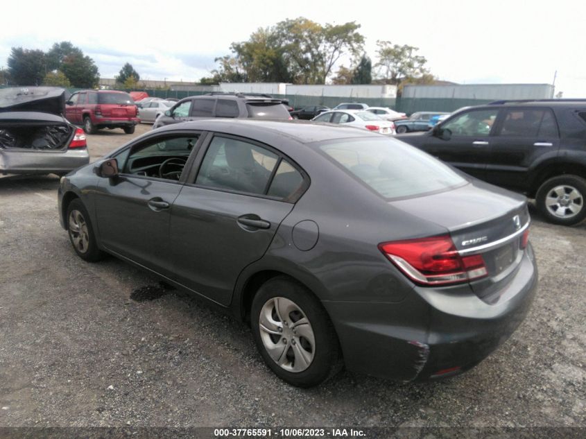 2015 HONDA CIVIC SEDAN LX - 19XFB2F53FE264770