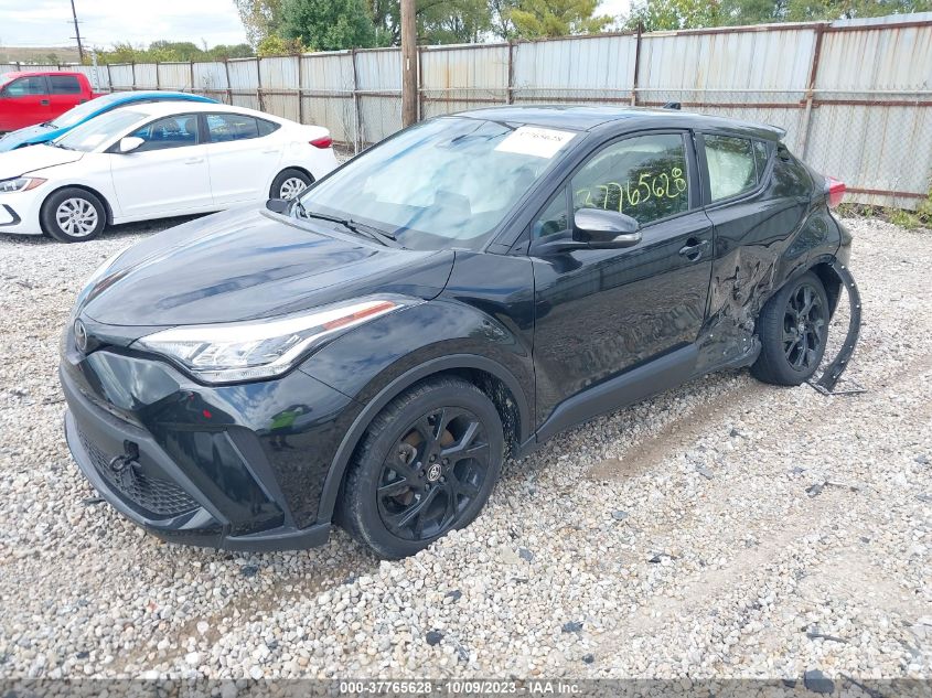 JTNKHMBX4M1117434 Toyota C-HR LE/XLE/LIMITED/NIGHTSHADE 2