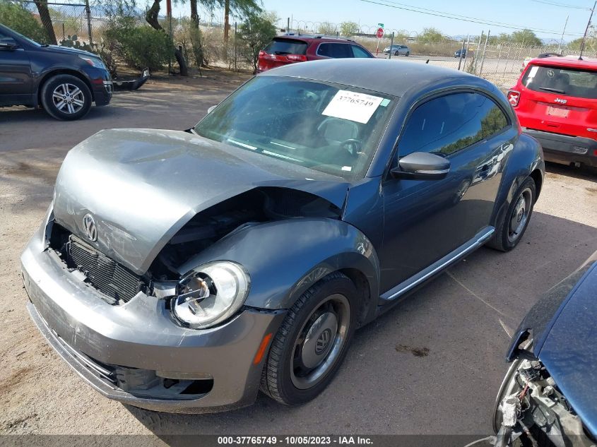 2013 VOLKSWAGEN BEETLE COUPE 2.5L 3VWJP7AT0DM606027
