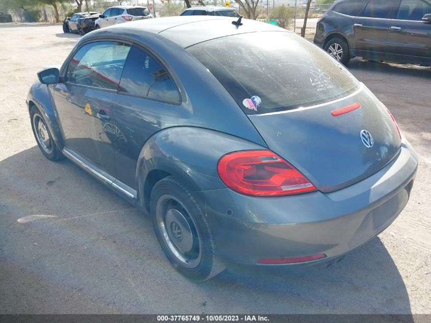 2013 VOLKSWAGEN BEETLE COUPE 2.5L 3VWJP7AT0DM606027