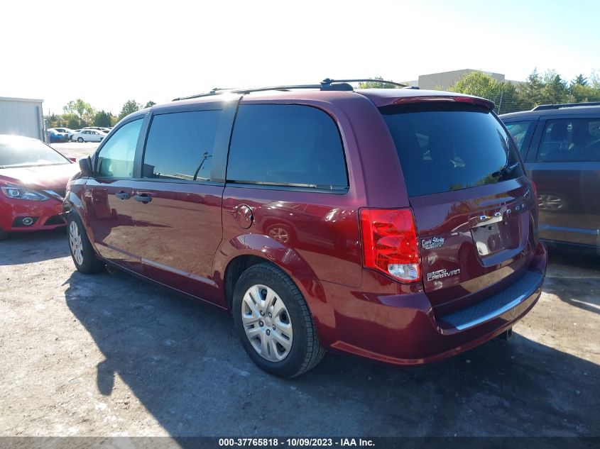 2019 DODGE GRAND CARAVAN SE - 2C4RDGBG1KR602994