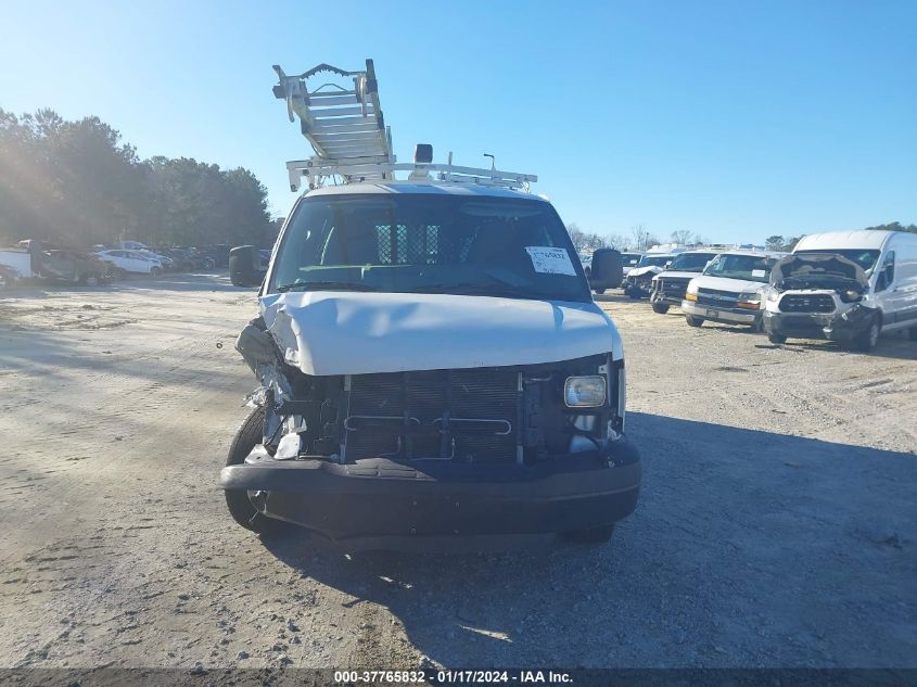 2015 CHEVROLET EXPRESS 2500 WORK VAN - 1GCWGFCF9F1263194