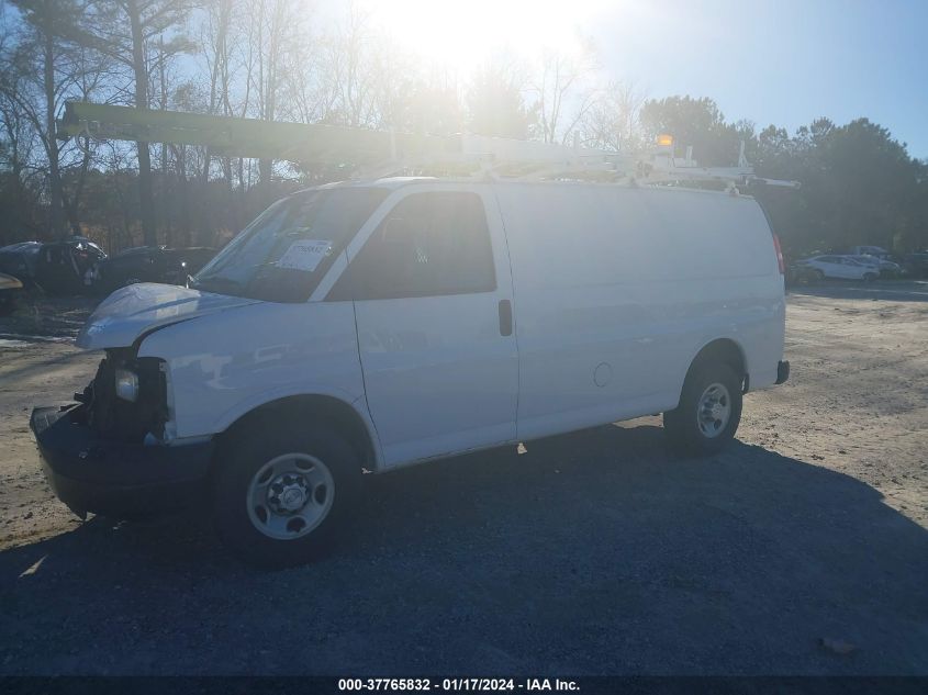 2015 CHEVROLET EXPRESS 2500 WORK VAN - 1GCWGFCF9F1263194