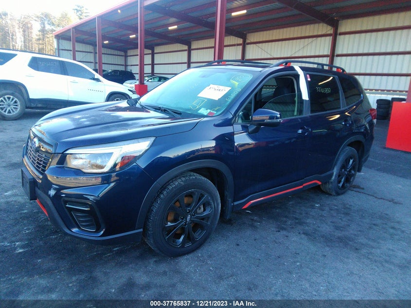 VIN JF2SKARC6MH554397 2021 SUBARU FORESTER SPORT