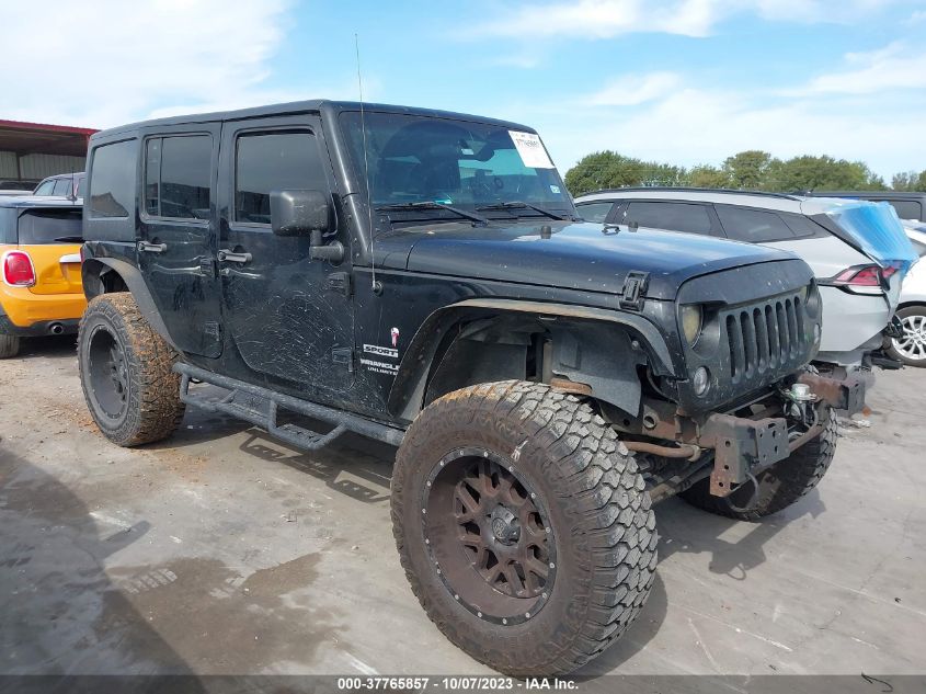 2015 JEEP WRANGLER UNLIMITED SPORT - 1C4BJWDG8FL528361