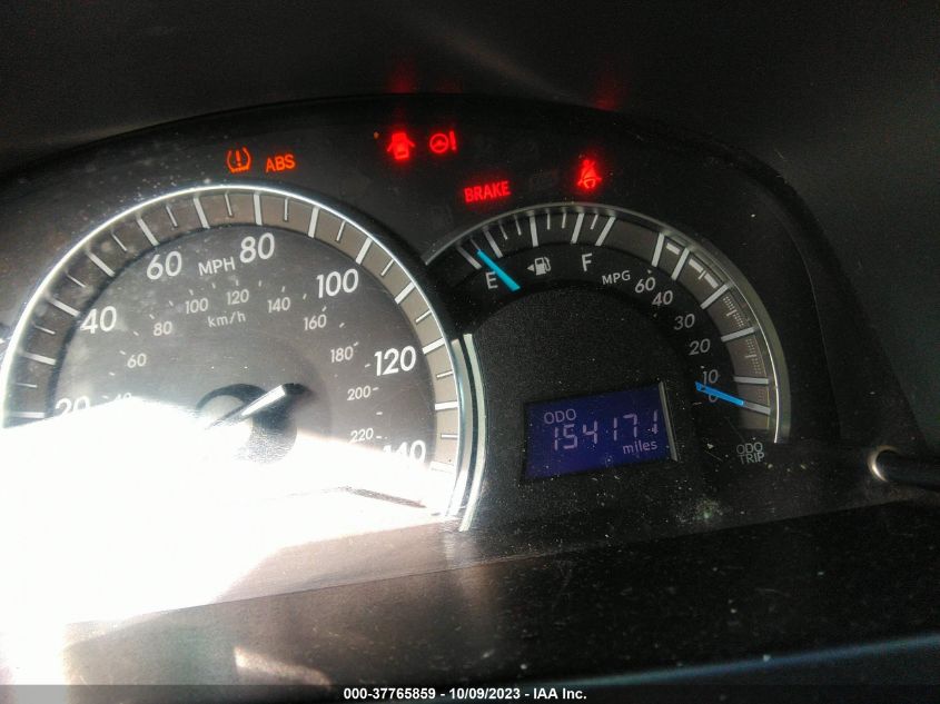 2013 TOYOTA CAMRY L/LE/SE/XLE - 4T1BF1FK5DU709765