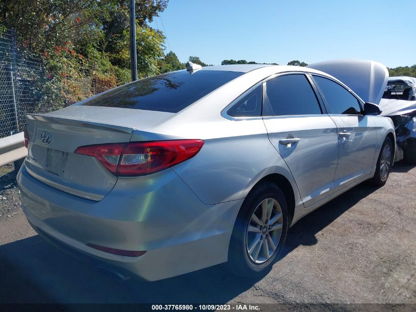 2015 HYUNDAI SONATA 2.4L SE - 5NPE24AF6FH003409