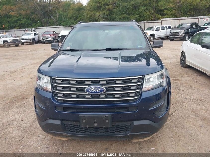 VIN 1FM5K7B83HGA87001 2017 FORD EXPLORER BASE