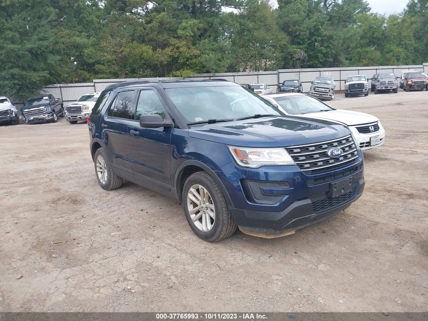 VIN 1FM5K7B83HGA87001 2017 FORD EXPLORER BASE