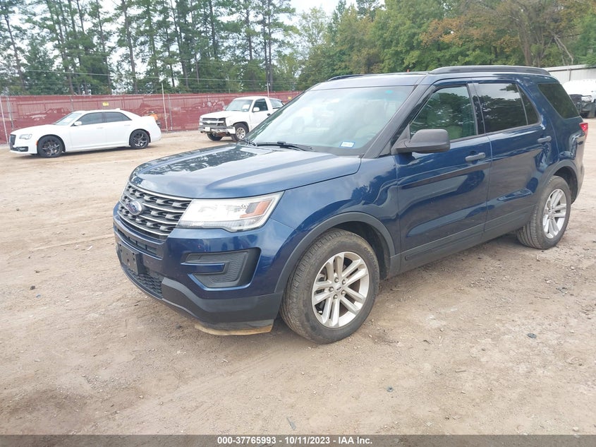 VIN 1FM5K7B83HGA87001 2017 FORD EXPLORER BASE