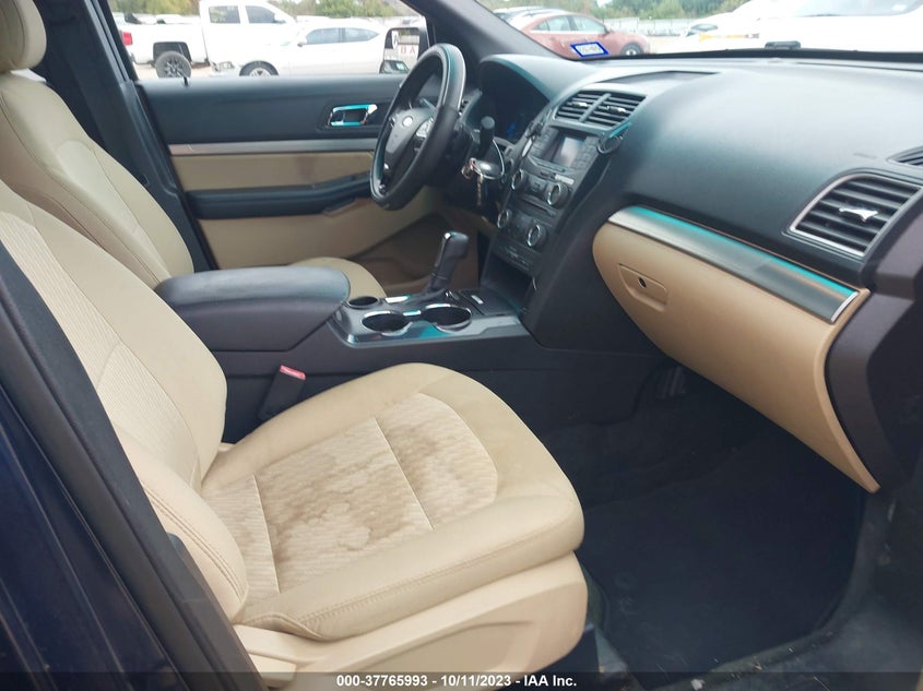 VIN 1FM5K7B83HGA87001 2017 FORD EXPLORER BASE