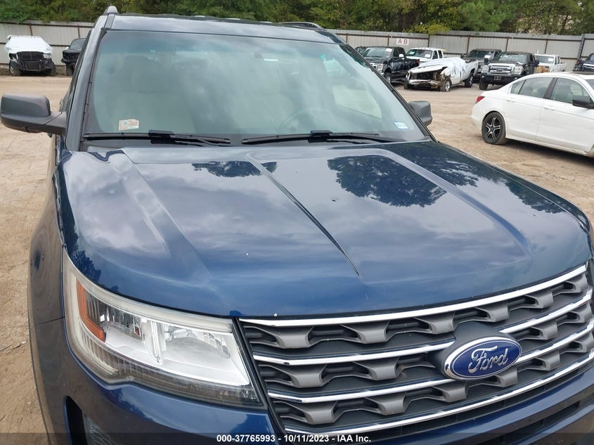 VIN 1FM5K7B83HGA87001 2017 FORD EXPLORER BASE