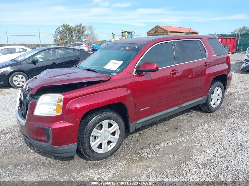 2016 GMC TERRAIN SLE - 2GKALMEK4G6246214