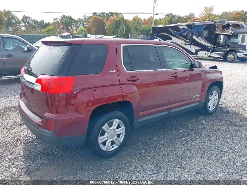 2016 GMC TERRAIN SLE - 2GKALMEK4G6246214