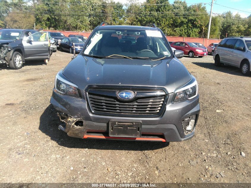 VIN JF2SKARC1MH416038 2021 SUBARU FORESTER SPORT