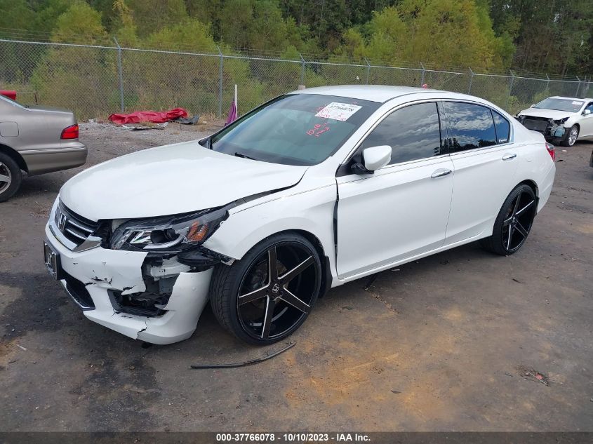 2014 HONDA ACCORD SEDAN SPORT - 1HGCR2F53EA014513