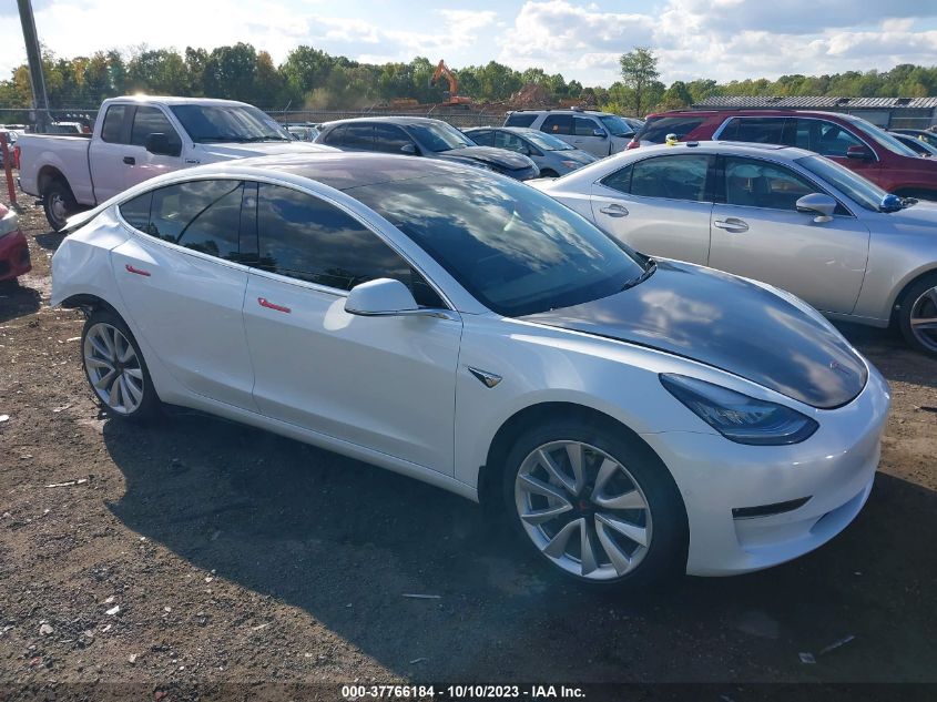 5YJ3E1EA4JF039098 TESLA MODEL 3 RANGE BATTERY 2018