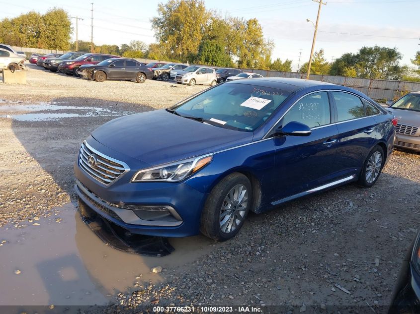 2015 HYUNDAI SONATA SPORT/LIMITED - 5NPE34AF6FH038321