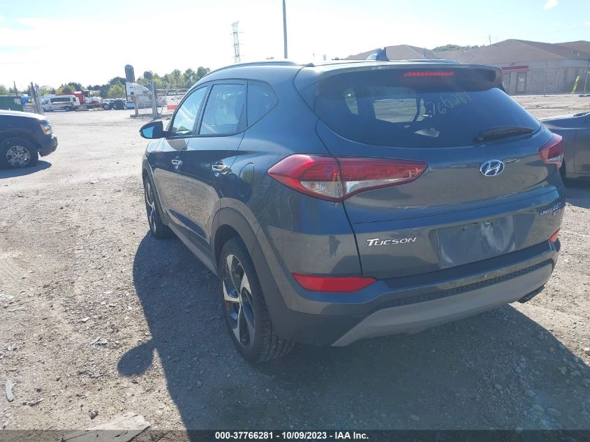 2017 HYUNDAI TUCSON LIMITED - KM8J3CA25HU381745