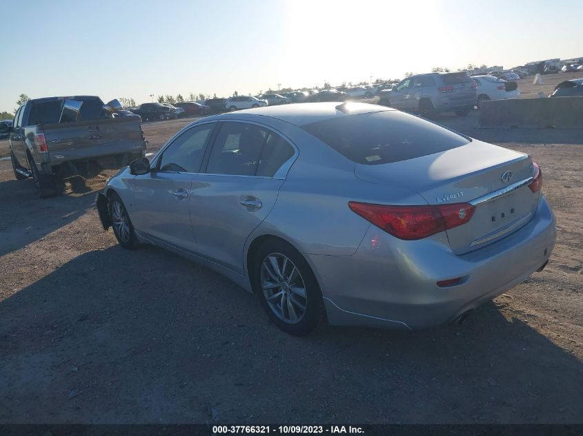 2014 INFINITI Q50 PREMIUM - JN1BV7AP4EM687727