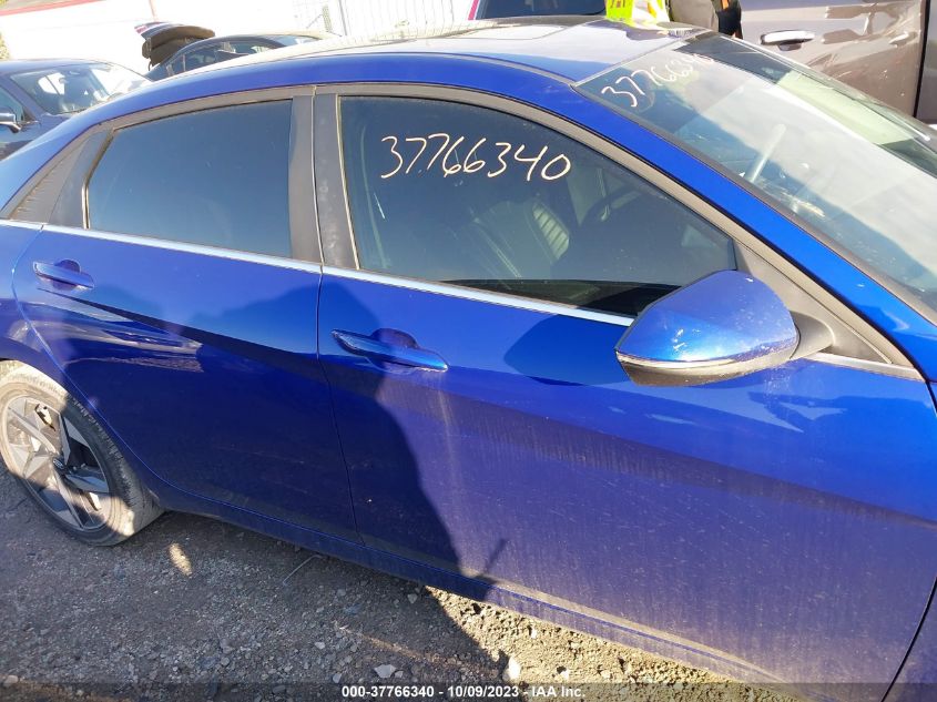2022 HYUNDAI ELANTRA HYBRID LIMITED - KMHLN4AJXNU032155