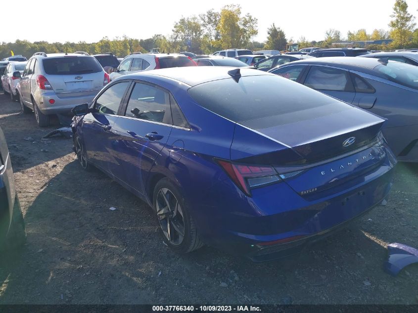 2022 HYUNDAI ELANTRA HYBRID LIMITED - KMHLN4AJXNU032155
